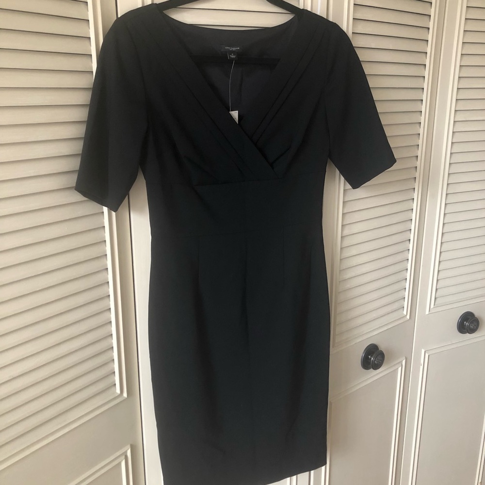 Black Ann Taylor Dress